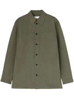 Jil Sander: Хлопковая рубашка 