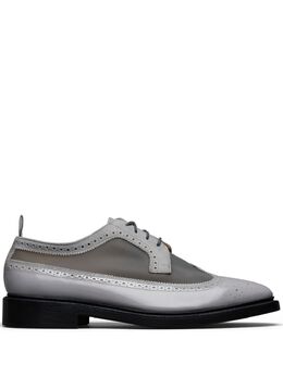Thom Browne: Светлые туфли 