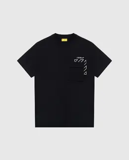 Off-White: Чёрная футболка 