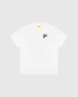Off-White: Белая футболка  Acrylic Arrows