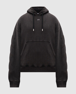 Off-White: Сірі толстовки 