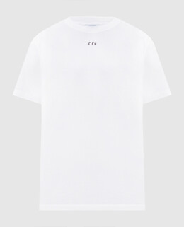 Off-White: Білі футболки 