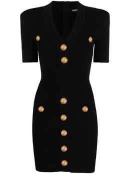 Balmain: Трикотажное платье 