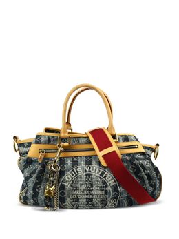 Louis Vuitton Pre-Owned: Голубая сумка-шоппер 