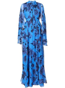 ERDEM: Платье с длинным рукавом 