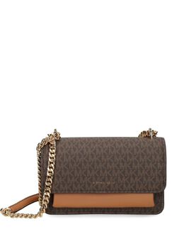 Michael Michael Kors: Коричневая сумка через плечо 