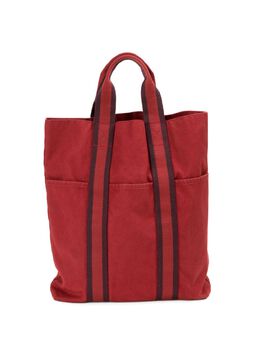 Hermès Pre-Owned: Красная сумка-шоппер 