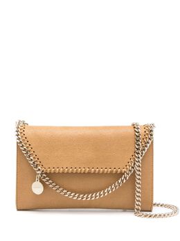 Stella McCartney: Бежевая сумка через плечо  Falabella