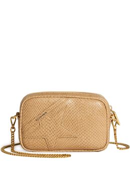 Golden Goose: Бежевая сумка через плечо  Mini Star