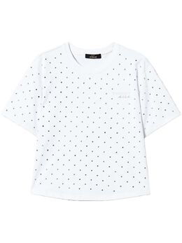 TWINSET: Белая футболка 