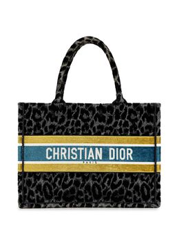 Christian Dior Pre-Owned: Сумка-шоппер с леопардовым принтом 