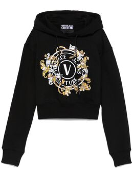 Versace Jeans Couture: Толстовка с принтом 