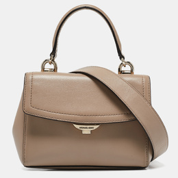 Michael Kors: Бежевая сумка на руку 