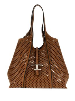 Tod's: Коричневая сумка  T