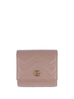 Gucci: Розовый кошелёк 