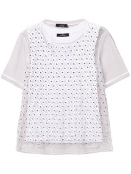TWINSET: Футболка из фатина 