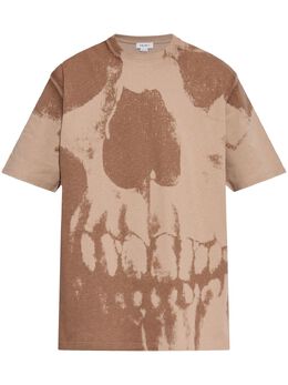Alexander McQueen: Футболка  Skull с принтом