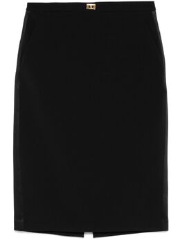 Elisabetta Franchi: Атласная юбка 
