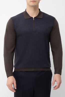 Corneliani: Тёмное поло 