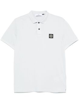 Stone Island: Светлое поло  Compass