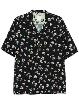 Paul Smith: Рубашка с растительным принтом 