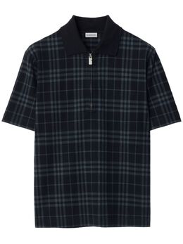 Burberry: Чёрное поло 