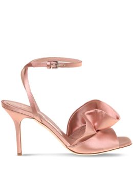 Alberta Ferretti: Розовые сандалии 