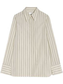 Jil Sander: Рубашка в полоску 