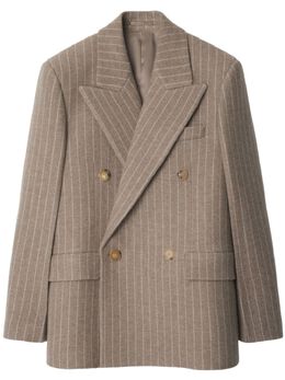 Burberry: Бежевые пиджаки 