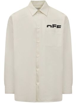 Off-White: Белая рубашка 
