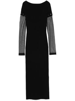 Sportmax: Длинное платье 