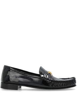 Versace: Чёрные лоферы  Medusa