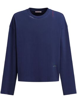 Marni: Футболка с длинным рукавом 