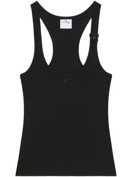 Courrèges: Чёрная майка 