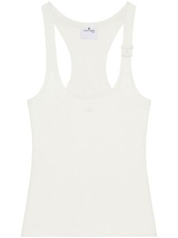 Courrèges: Белая майка 