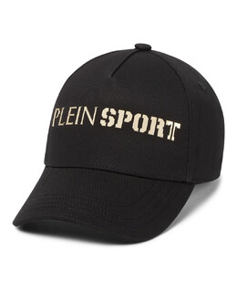 Plein Sport: Чёрная кепка 
