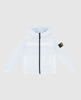 Stone Island: Голубая куртка 