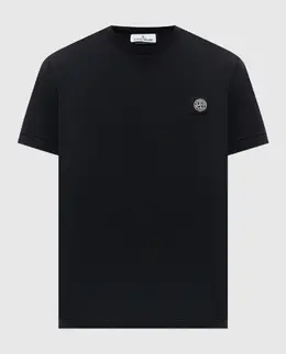 Stone Island: Чорні футболки 