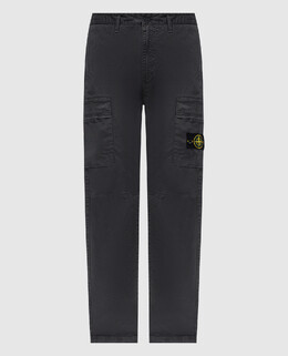 Stone Island: Сірі брюки 