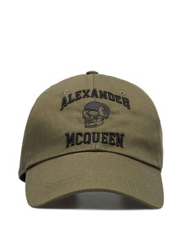 Alexander McQueen: Зелёная кепка  Skull