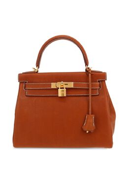Hermès Pre-Owned: Коричневая сумка 