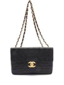 CHANEL Pre-Owned: Чёрная сумка 