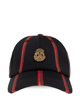 Alexander McQueen: Чёрная кепка  Skull