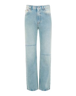 MM6 Maison Margiela: Джинсы свободного кроя 