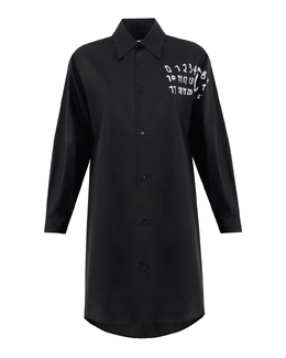 MM6 Maison Margiela: Платье-рубашка 