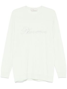 Blumarine: Светлый свитер 