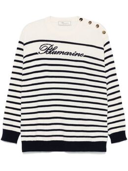 Blumarine: Свитер в полоску 