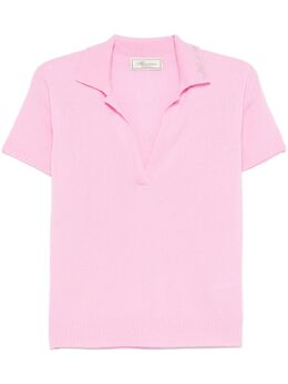 Blumarine: Розовое поло 