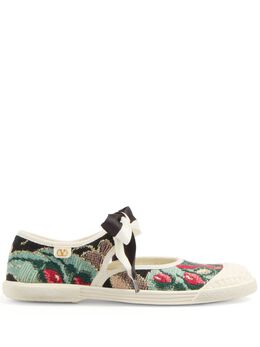 Valentino Garavani: Белые кроссовки 