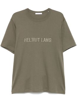 Helmut Lang: Футболка цвета хаки 